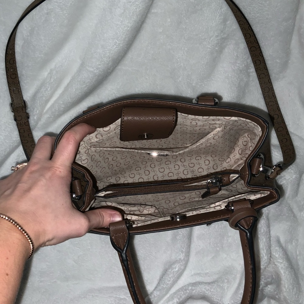 Guess Purse, Brown - image 3